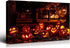 Framed Canvas Wall Art Decor Painting For Halloween Ready To Hang - RaDEWAY