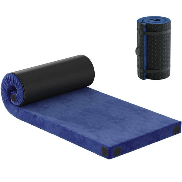 Memory Portable Roll up Sleeping Mat with Storage Bag for Tent Travel - RaDEWAY