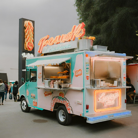 Neon Sign Food Trucks
