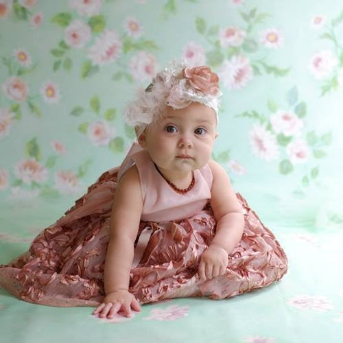 Nikita Baby Girl Dress - Photo prop - Special Occasion – Elena Collection