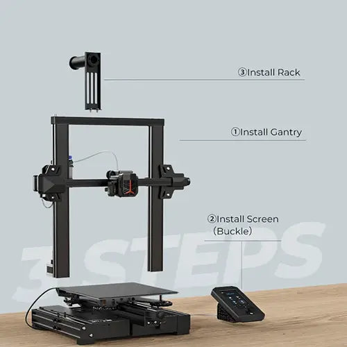 3 step quick assembly