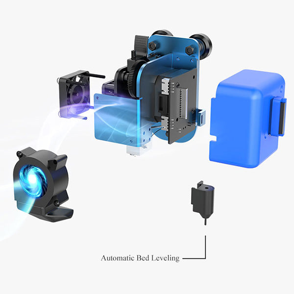 Artillery Sidewinder X2 Titan Extruder and Volcano Nozzle