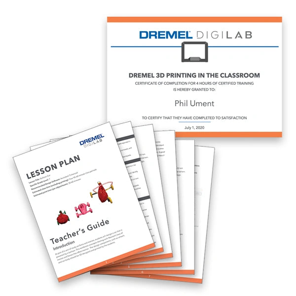 Dremel 3D printer educational resources