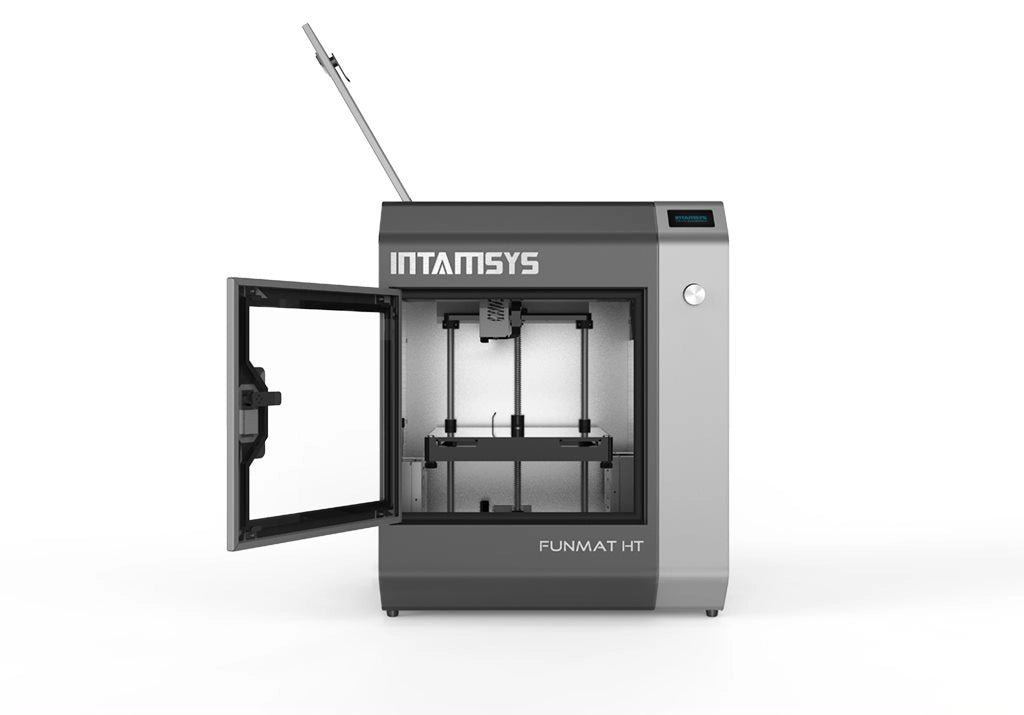 Intamsys Funmat HT 3D Printer with open doors