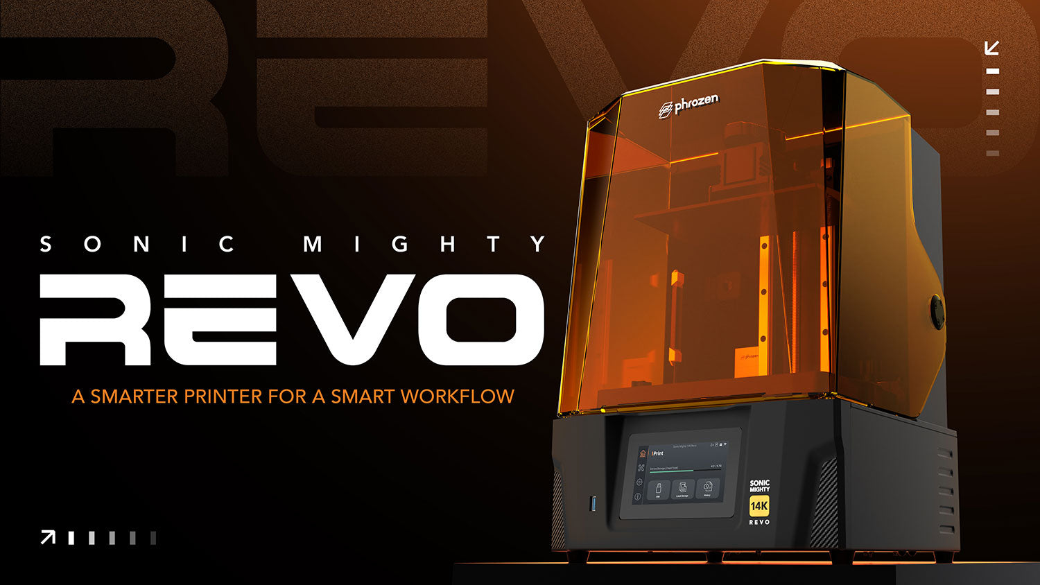 Sonic Mighty 14K REVO 3D Printer