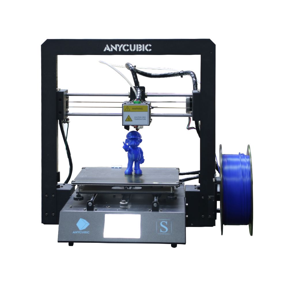 Blue 3D Printed Sample