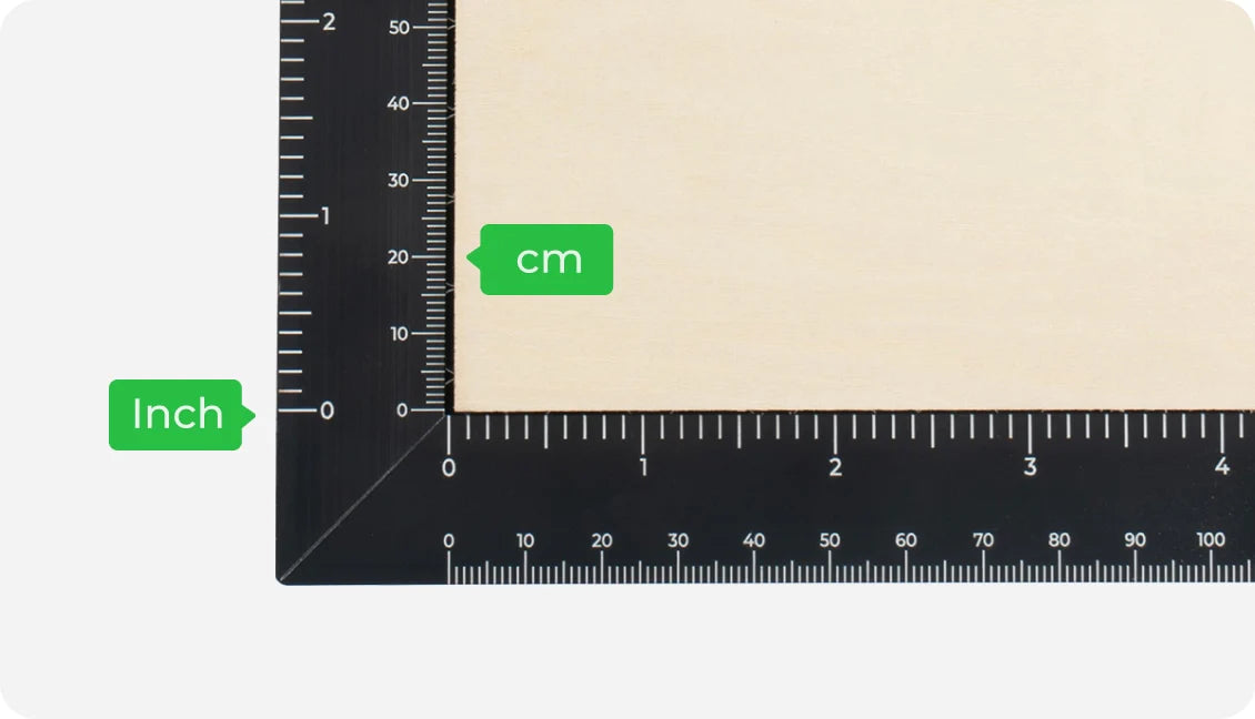 accurate measurements on x and y axis