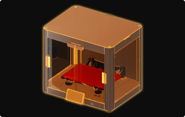 snapmaker J1s Enclosed Chamber 3D printer