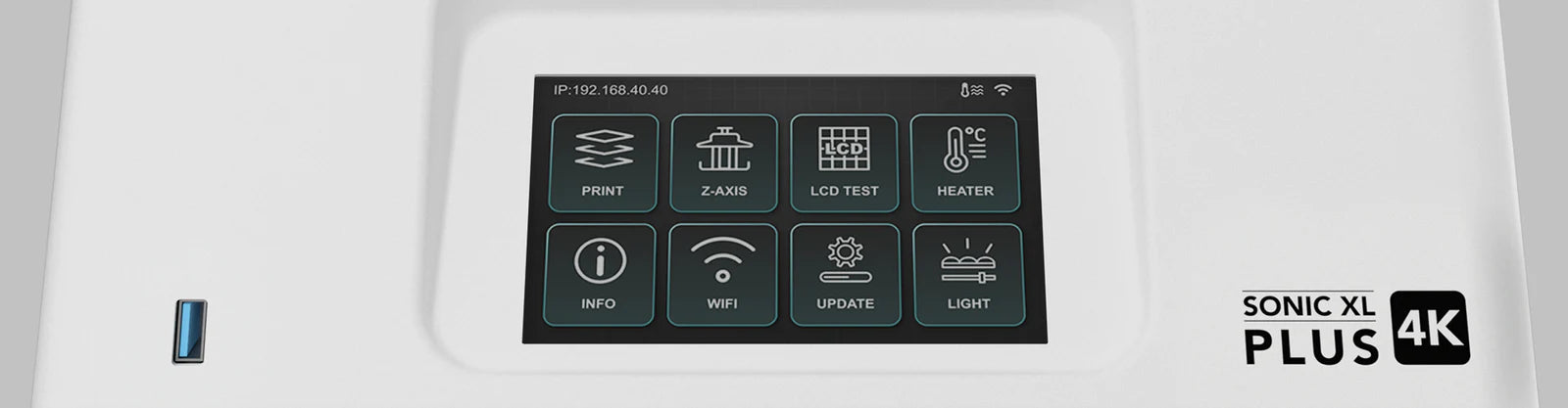 Sonic XL 4K PLUS LCD Touch Screen