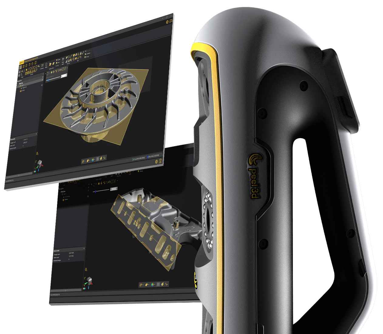 peel 3.CAD 3D scanner