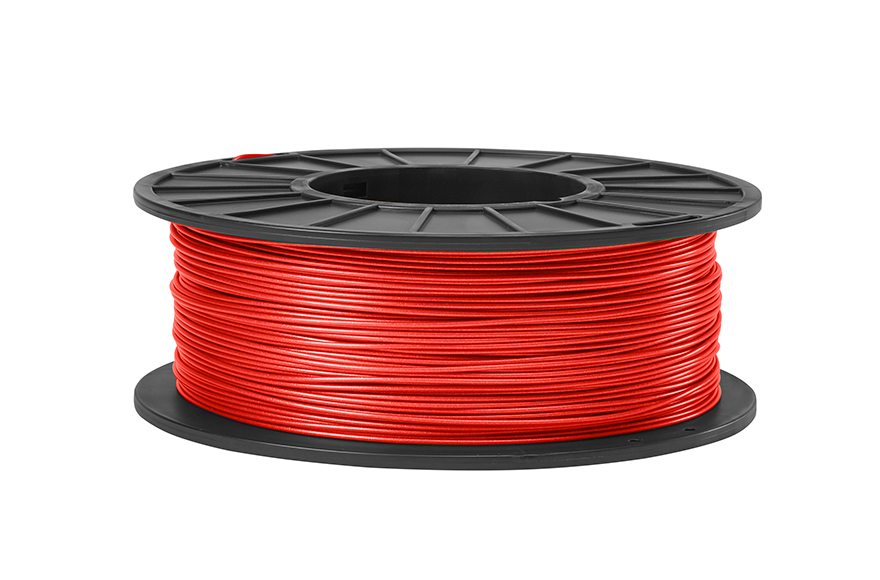 KVP - PLA Filament - Red - 1.75mm / Red / 1kg