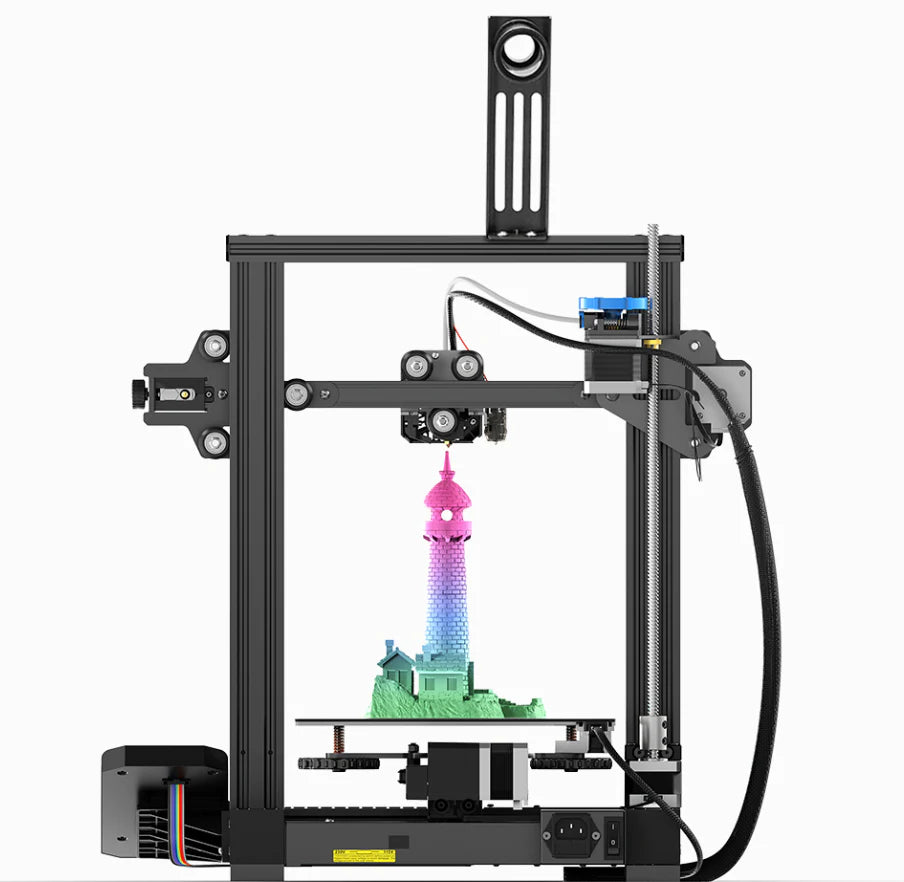 ABS 3D printer - Creality Ender3 V2 - Cnc3d - PLA / carbon fiber reinforced  plastic / PETG