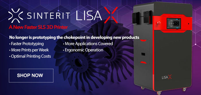 Sinterit Lisa X SLS 3D Printer