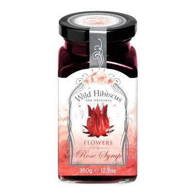 Wild Hibiscus Flowers In Rose Syrup Wild Hibiscus Flower Co Edible Flower Products Wild Hibiscus Flower Company Pty Ltd Kurrajong Australian Native Foods