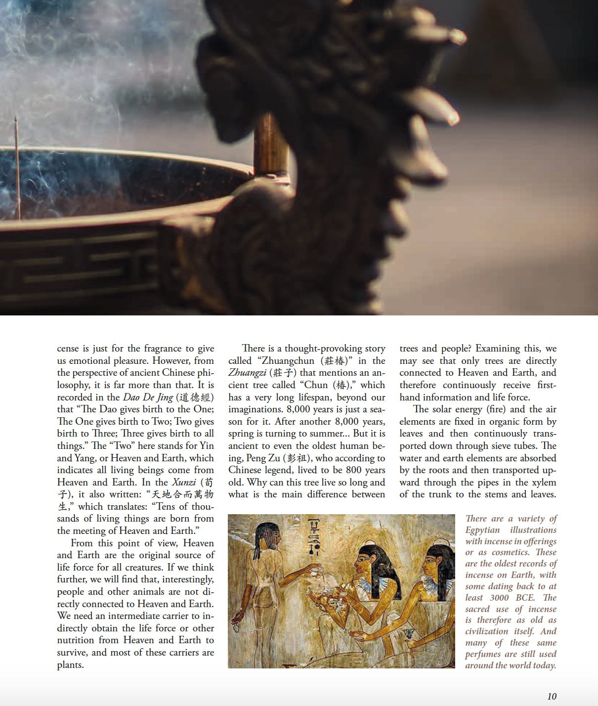 Global Tea Hut Magazine Feature of Dr Incense Page 3
