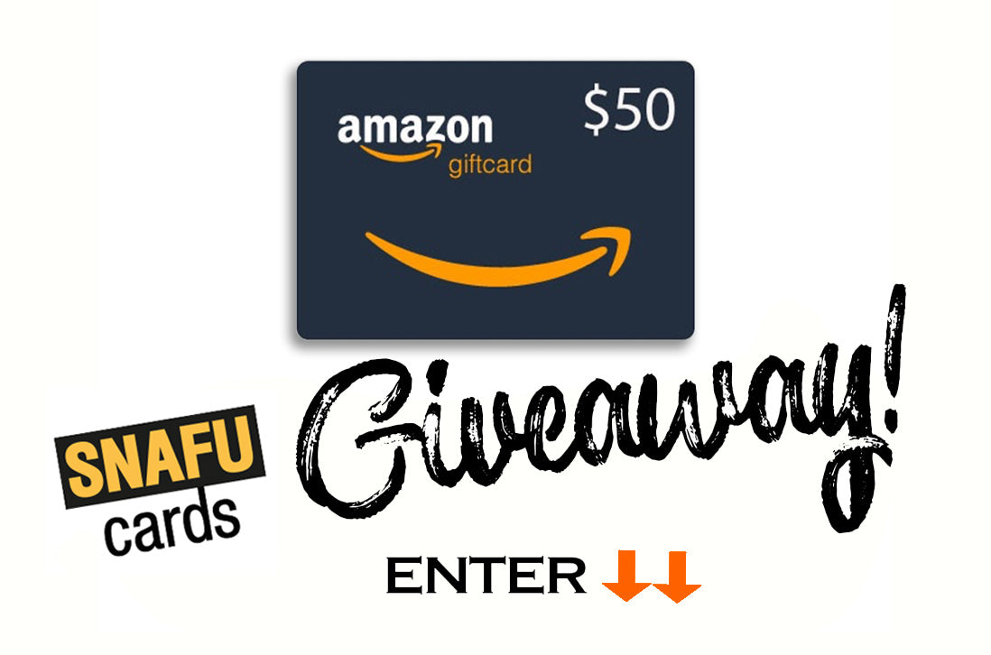 50 Amazon Gift Card Giveaway From Snafu Cards Snafu Cards