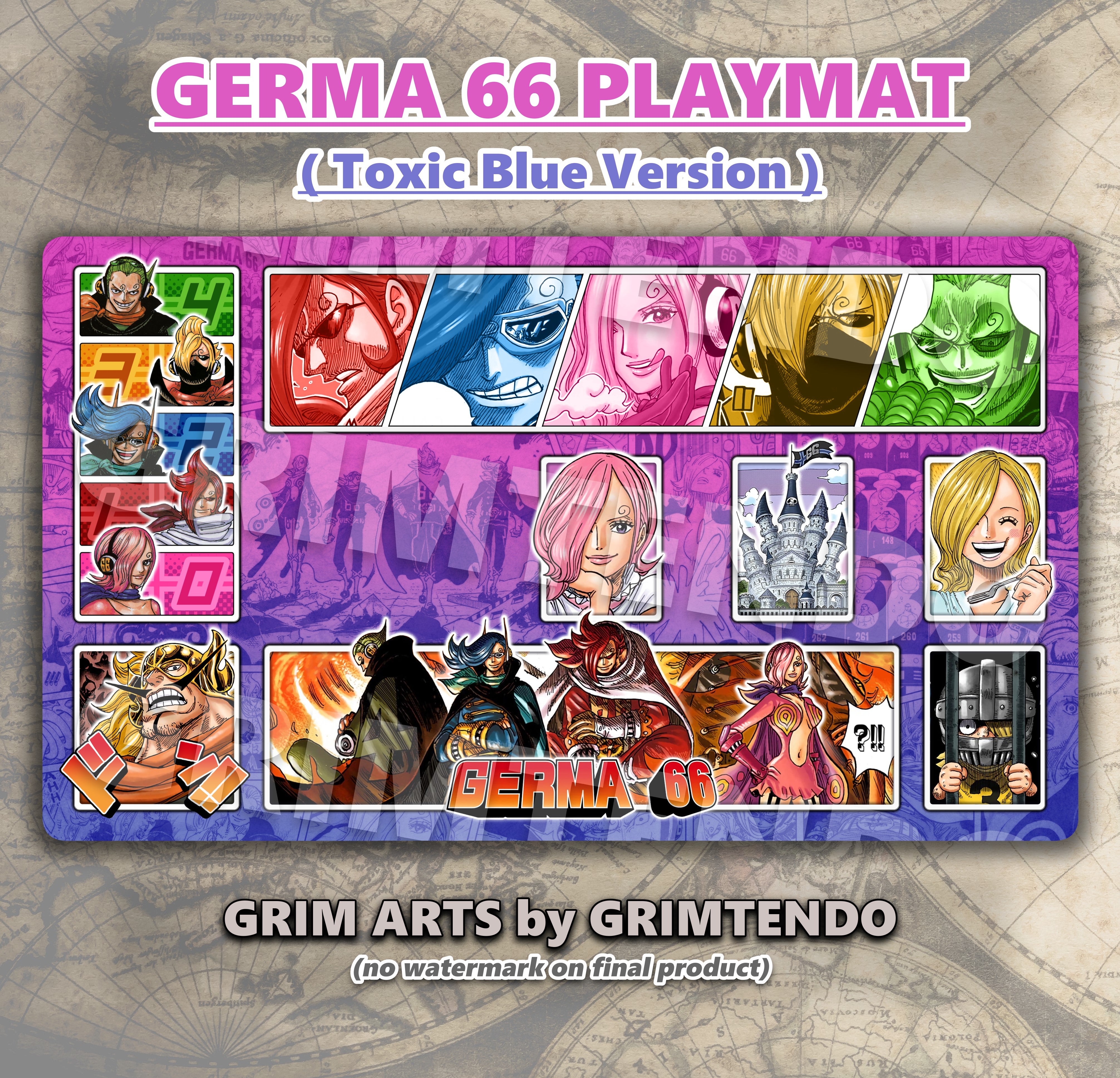 One Piece TCG - Germa 66 Playmat