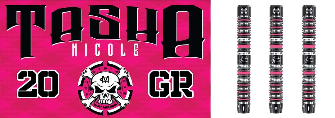 Tasha Nicole 20G Pink Soft Tip Dart