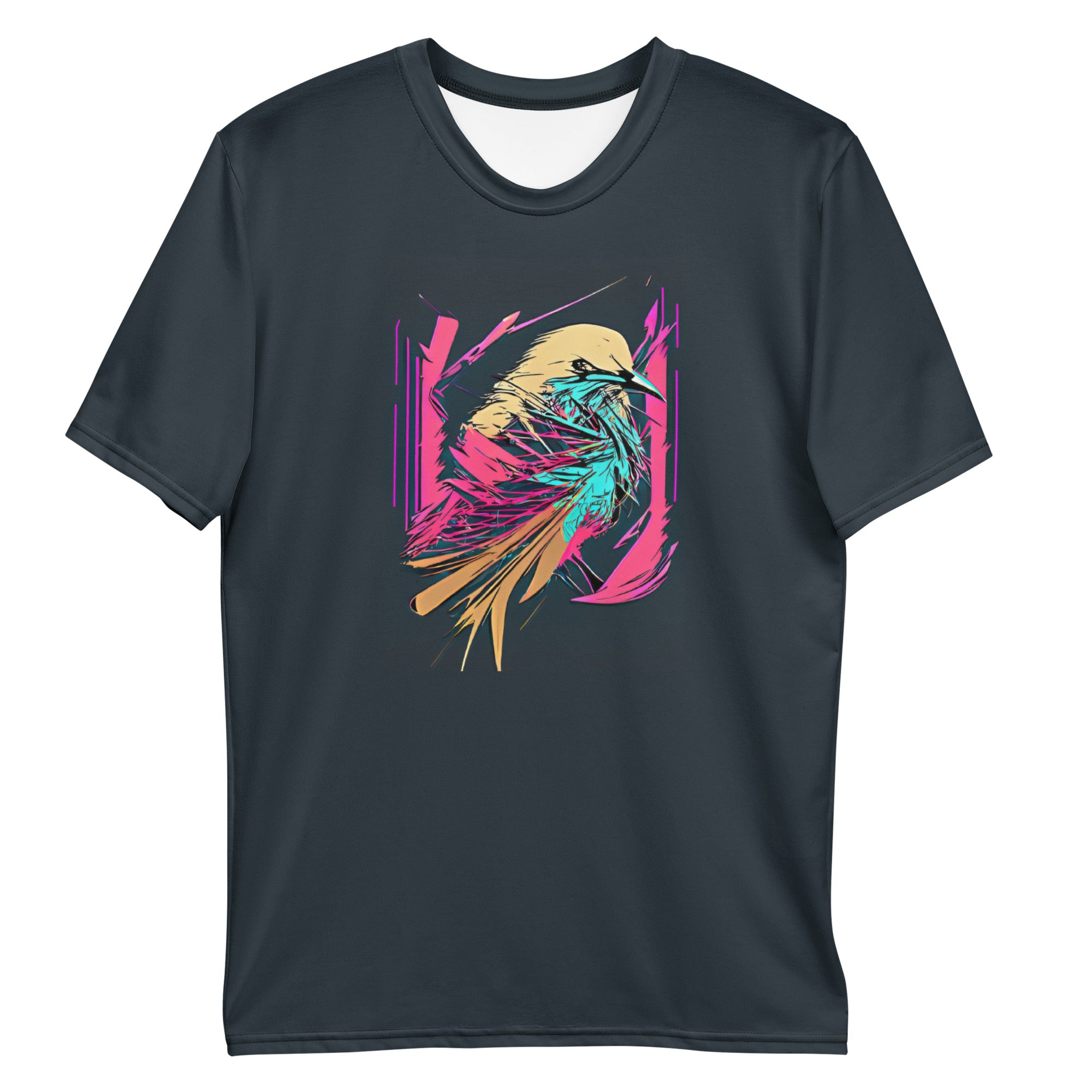 Purple Gold and Blue Betta Fighting Fish men T-Shirt women all