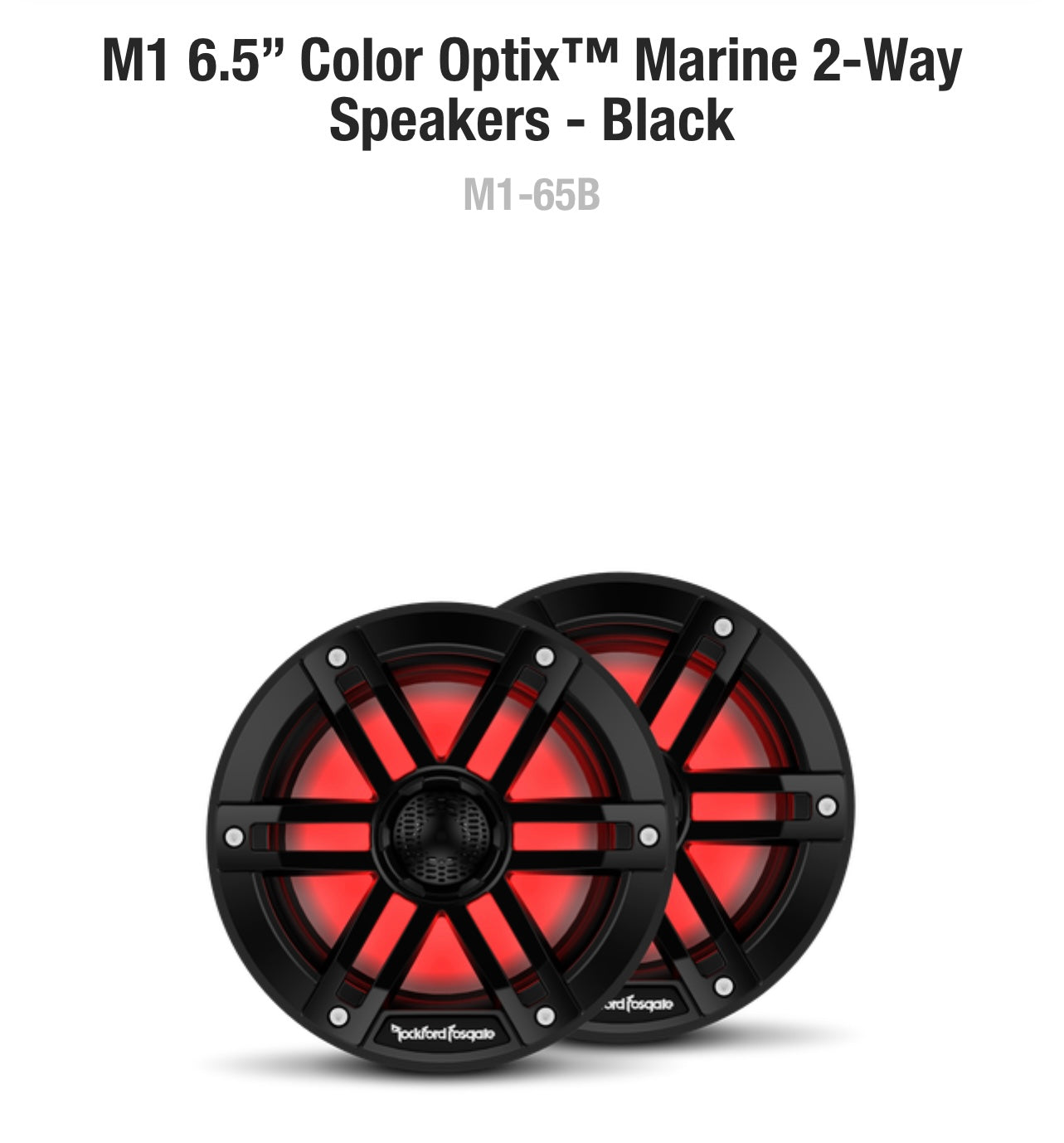 Rockford Fosgate M1-65
