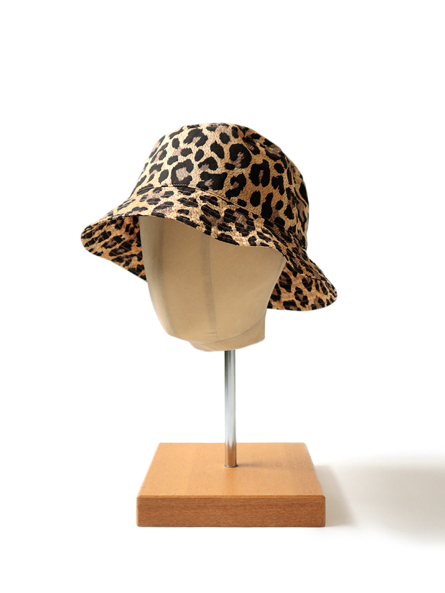 Combed Burberry Leopard BUCKET HAT Short Brim