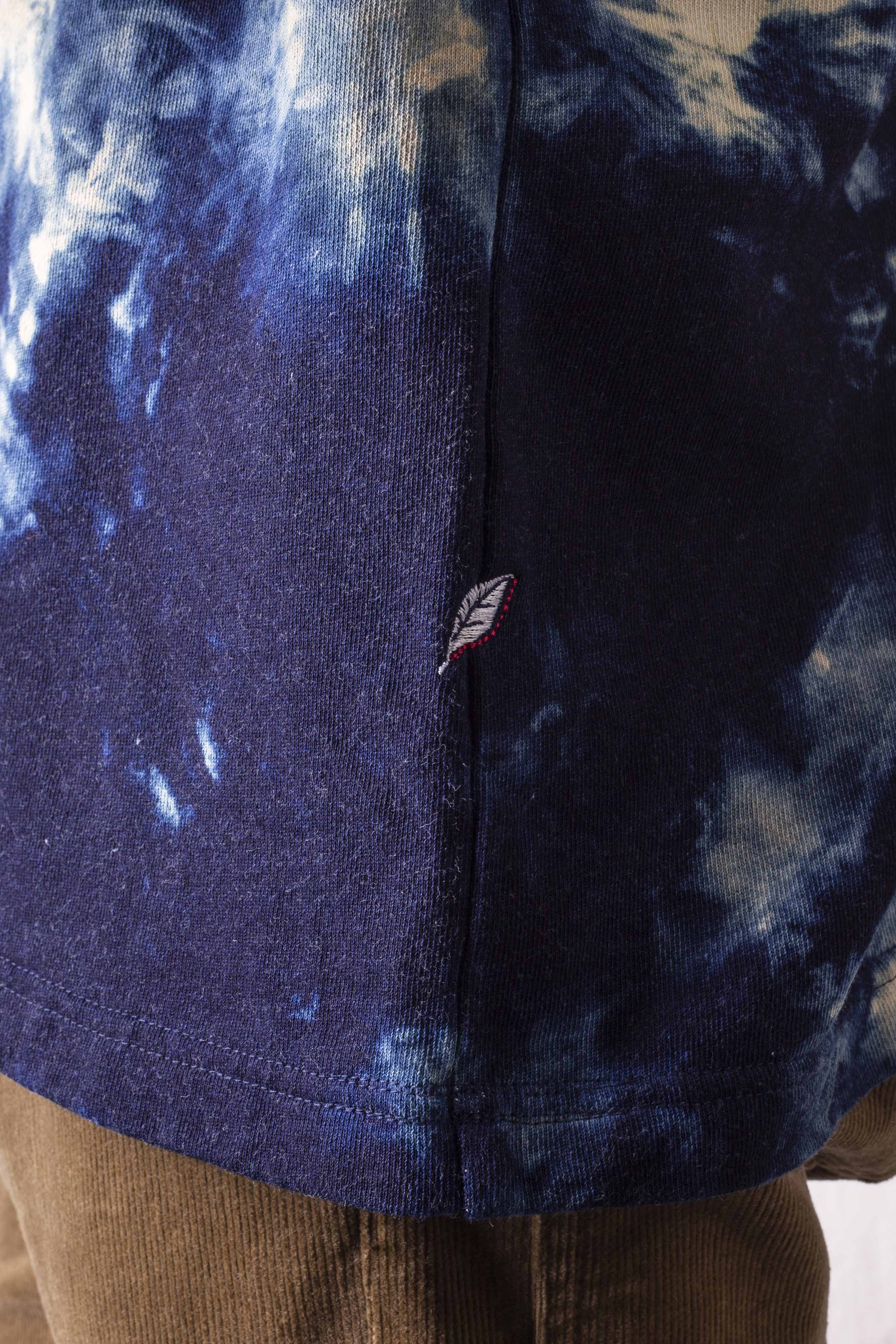 Tie-Dye Light Weight Indigo L/S Sweat T-shirt BIG Exclusive