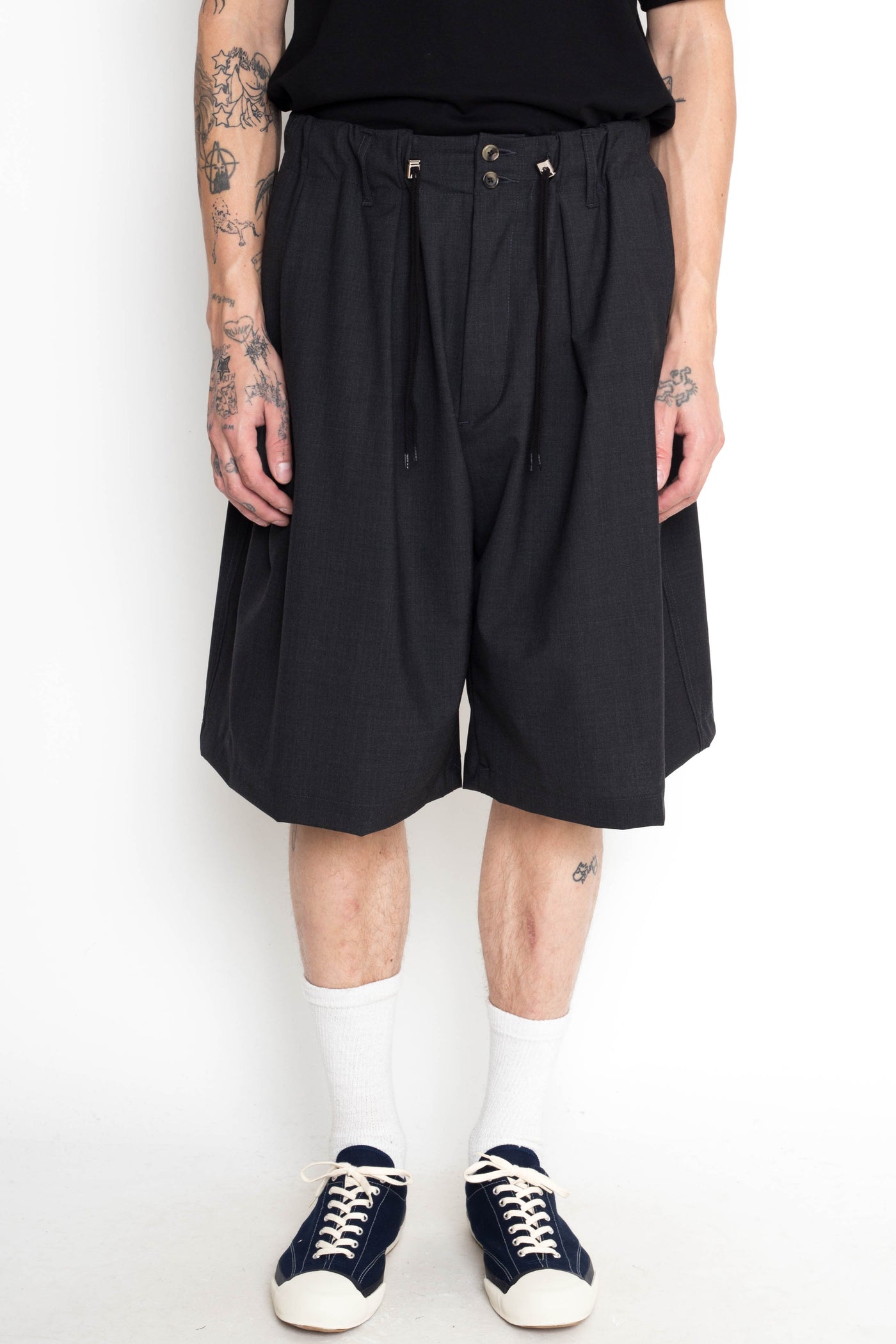 Sillage Circular Short Pants Anthracite ショートパンツ