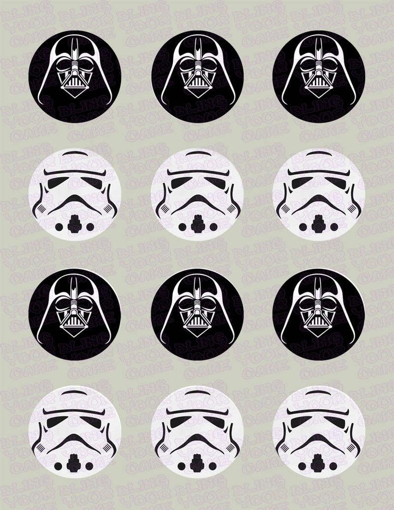 star wars cupcake toppers