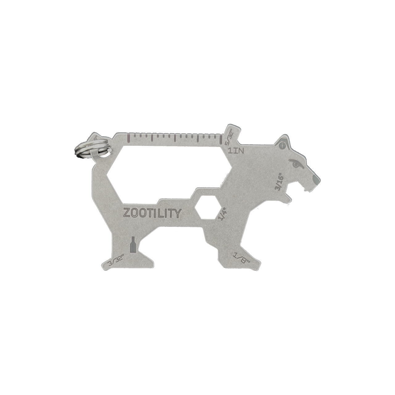 Bear Key 12-in-1 Keychain Multi-Tool