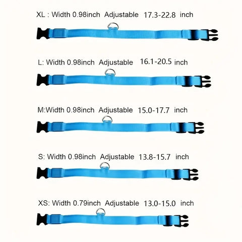 Collar Size Chart