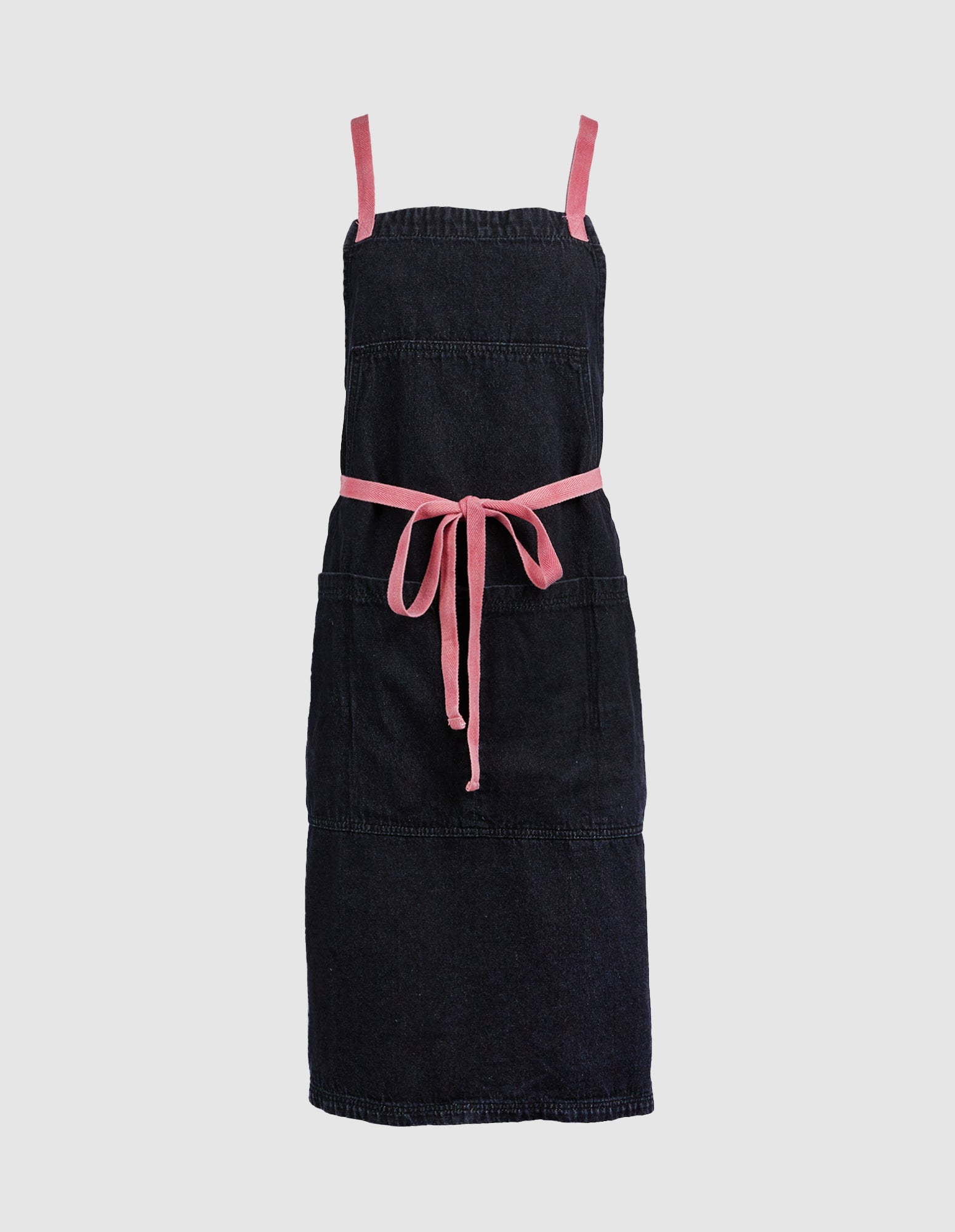 Elm Black Denim Apron