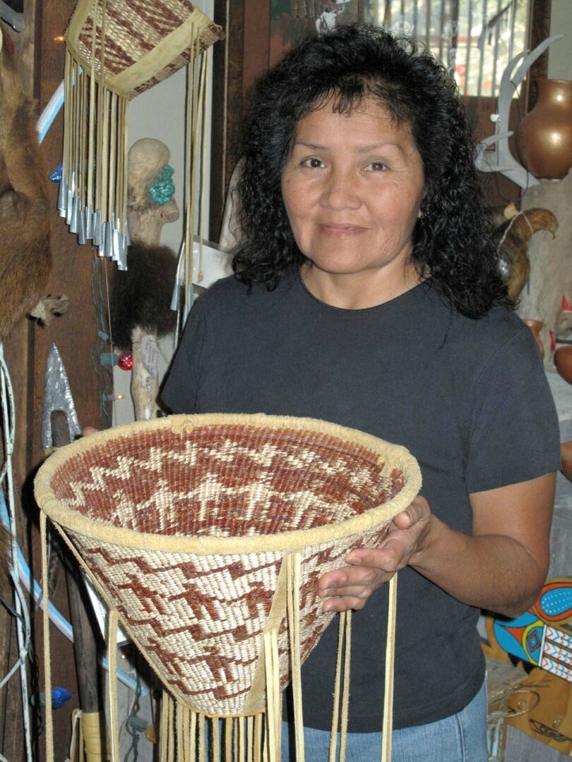 Mary Jane Dudley of the San Carlos Apache Tribe in Arizona. San Carlos is located approximately 120 minutes east of Phoenix.