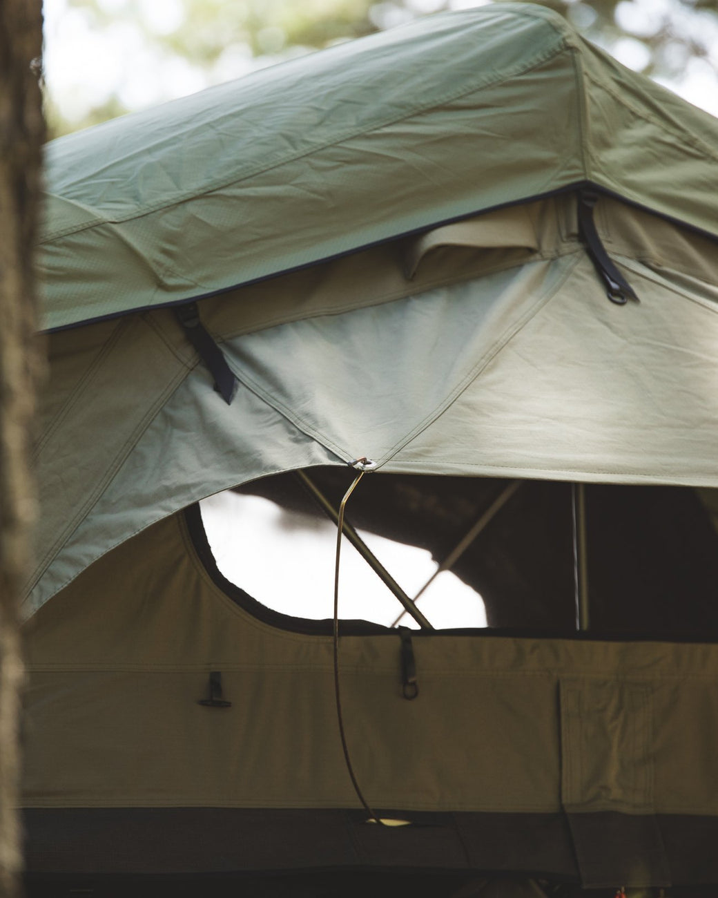 Feldon Shelter Roof Top Tent - Crow's Nest Regular Rooftop Tent - Green ...