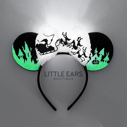 Light Up Christmas Mickey Ears - Mouse Ears Headband – Little Ears Boutique