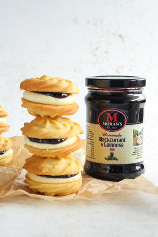 Blackcurrant Jam Viennese Whirls