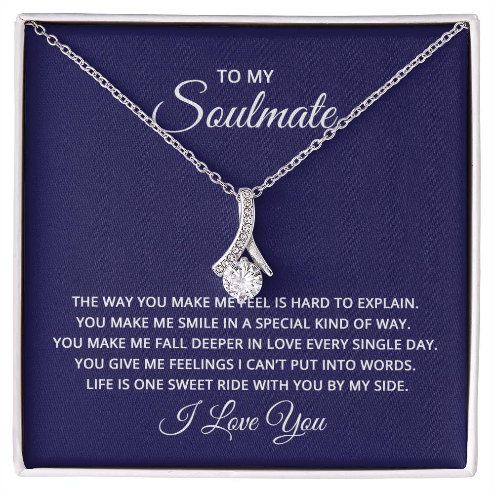 "Alluring Beauty-To My Soulmate - the way you make me feel is hard to explain"