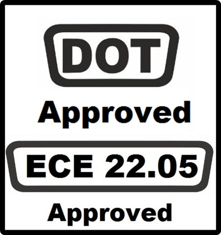 dot and ece certified helmets