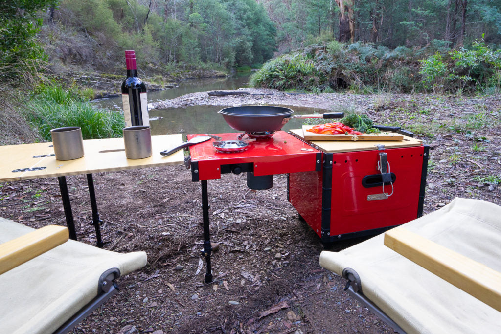 iKamper Aioks Kitchen System Red