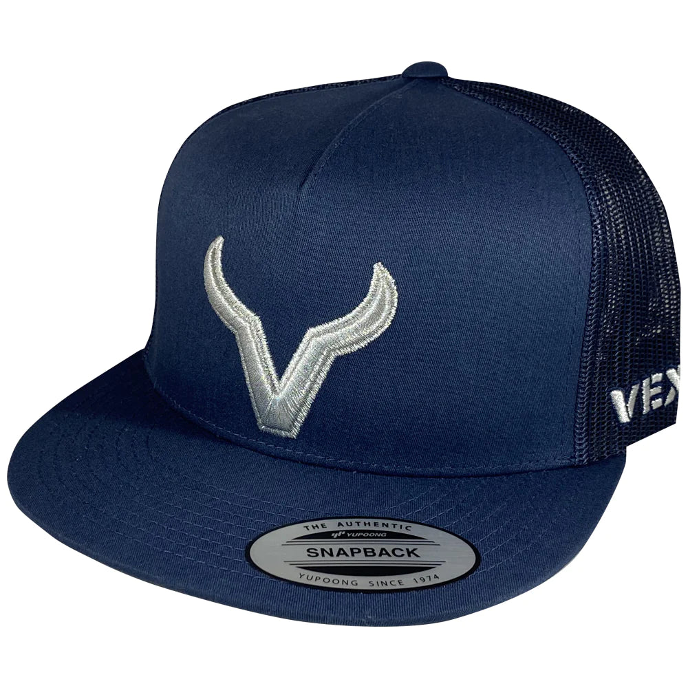 Vexil | Silver Icon-Navy/Navy Mesh