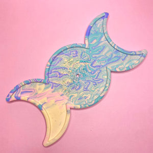 Trippy Lunar Incense Holder - Vanilla Bean Vibes