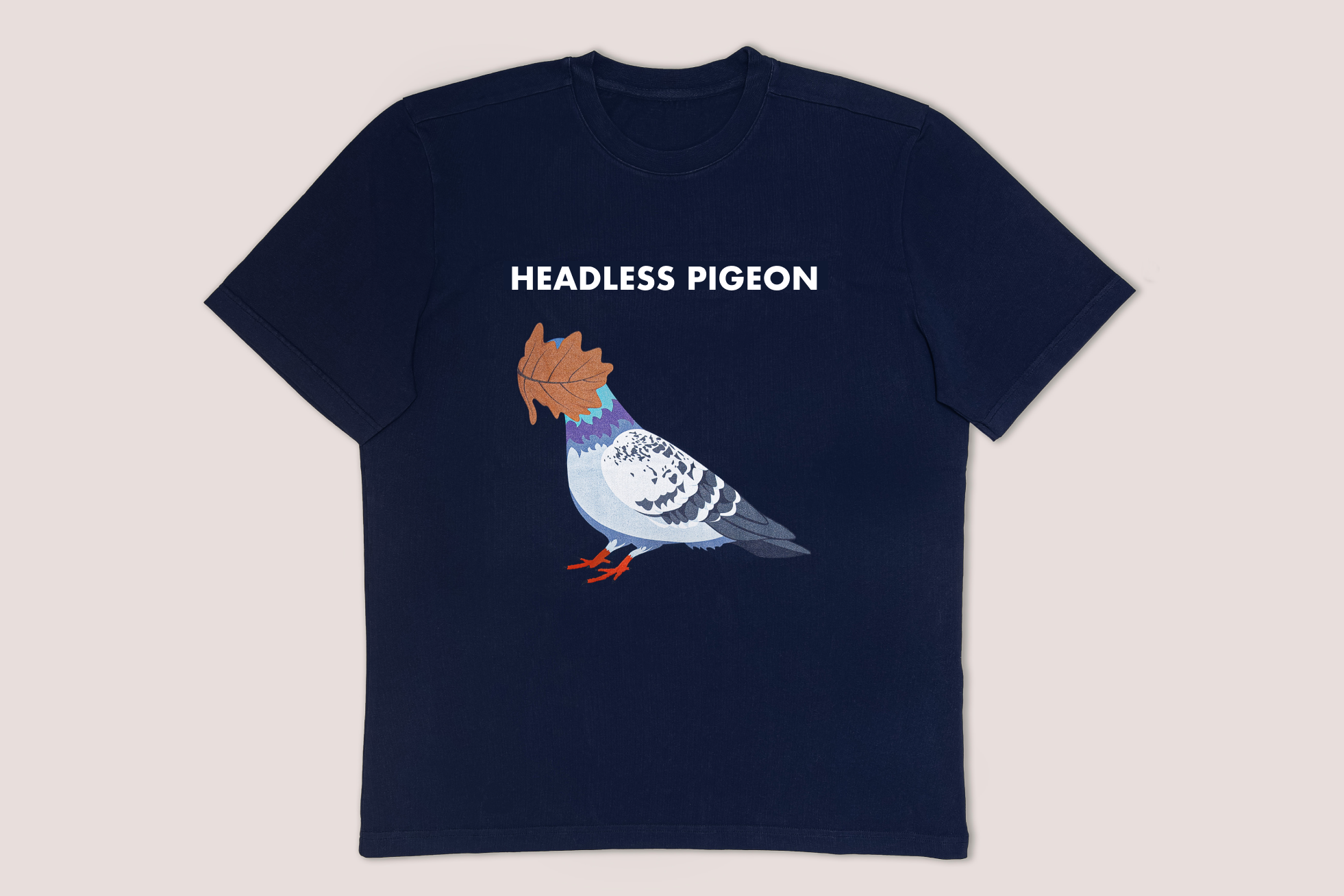 T-shirt Pigeon - Navy