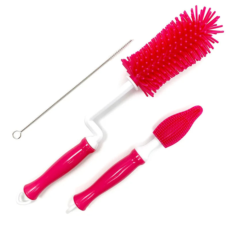 Baby Bottle Silicone Cleaning Brush
