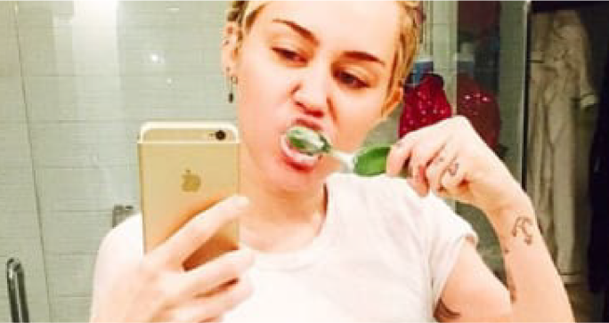 Miley Cyrus Toothbrush