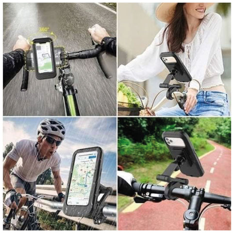 Support De Téléphone Pour Moto Et Vélo, Étanche À Rotation De 360° Ave –  marima