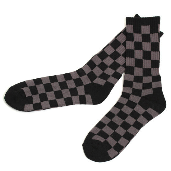 Motivation - Checkered Socks Black – MTVTN.com