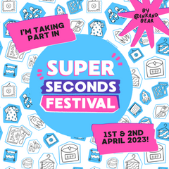 Super Seconds Festival April 2023 Square Marketing Image