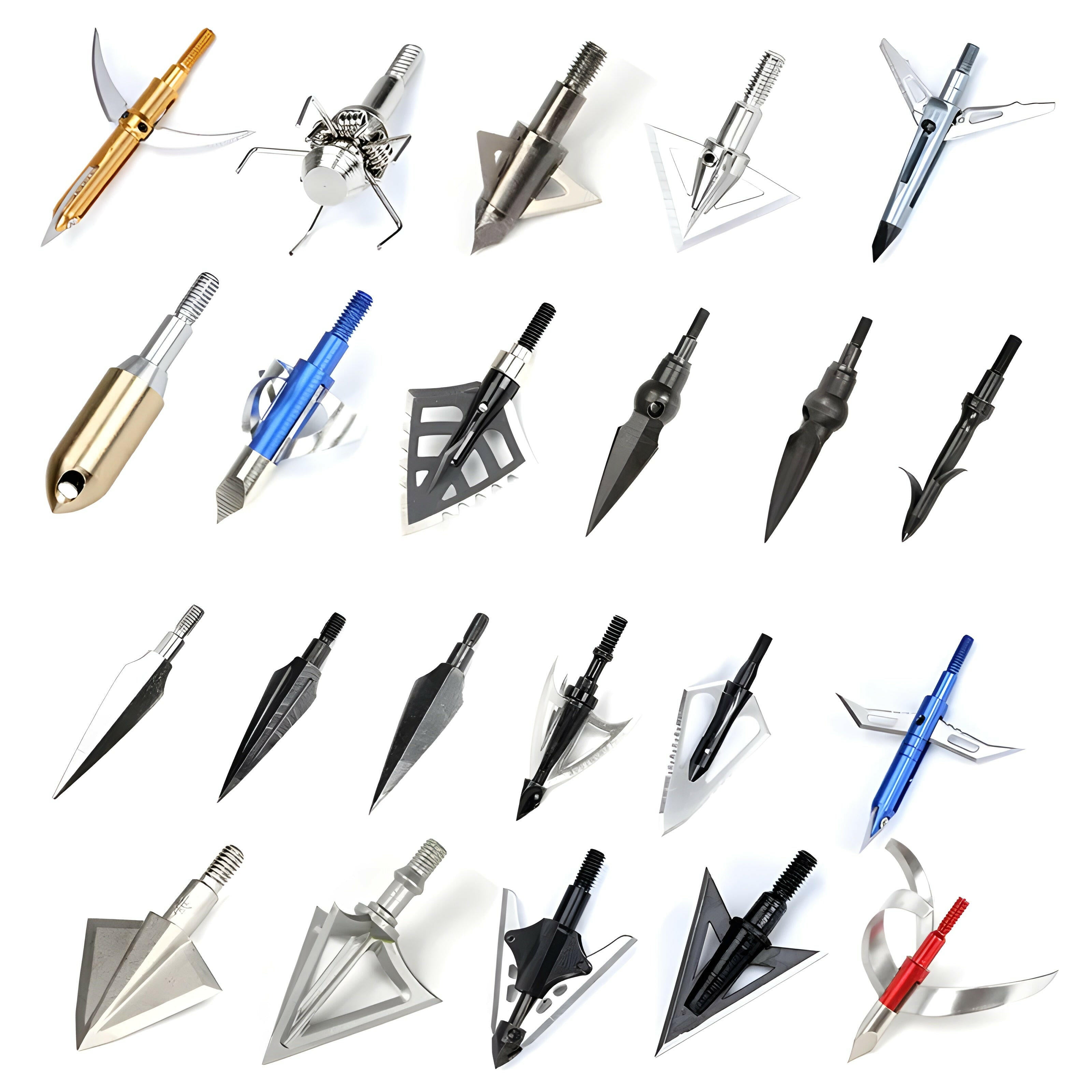 PrecisionStrike Archery Tips: Broadhead Arrowhead 2 Pieces