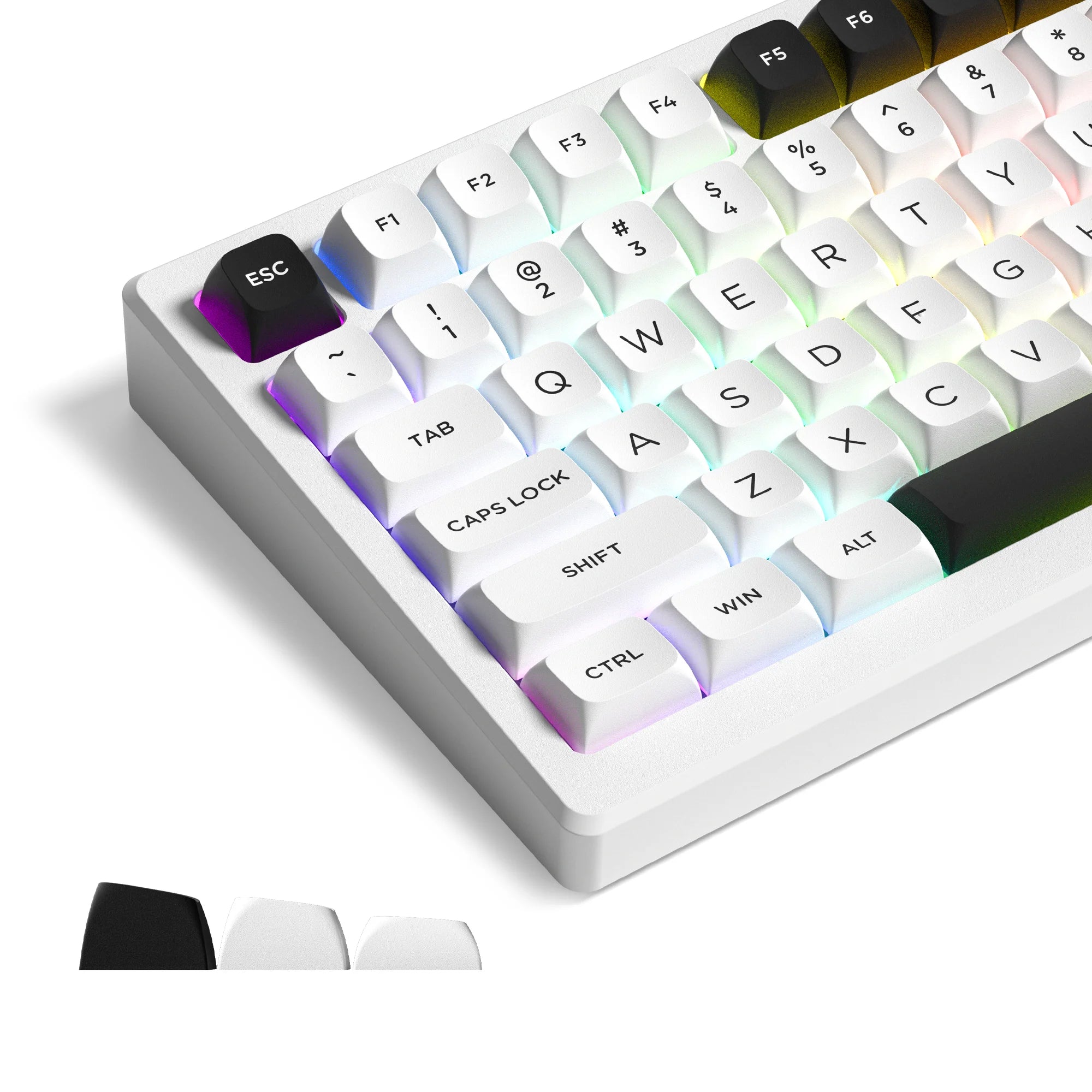 XVX White V2 Keycaps