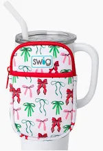 SWIG LIFE Ribbons and Bows Mega Mug Pouch - LIFE OF RILEY BOUTIQUE, LLC