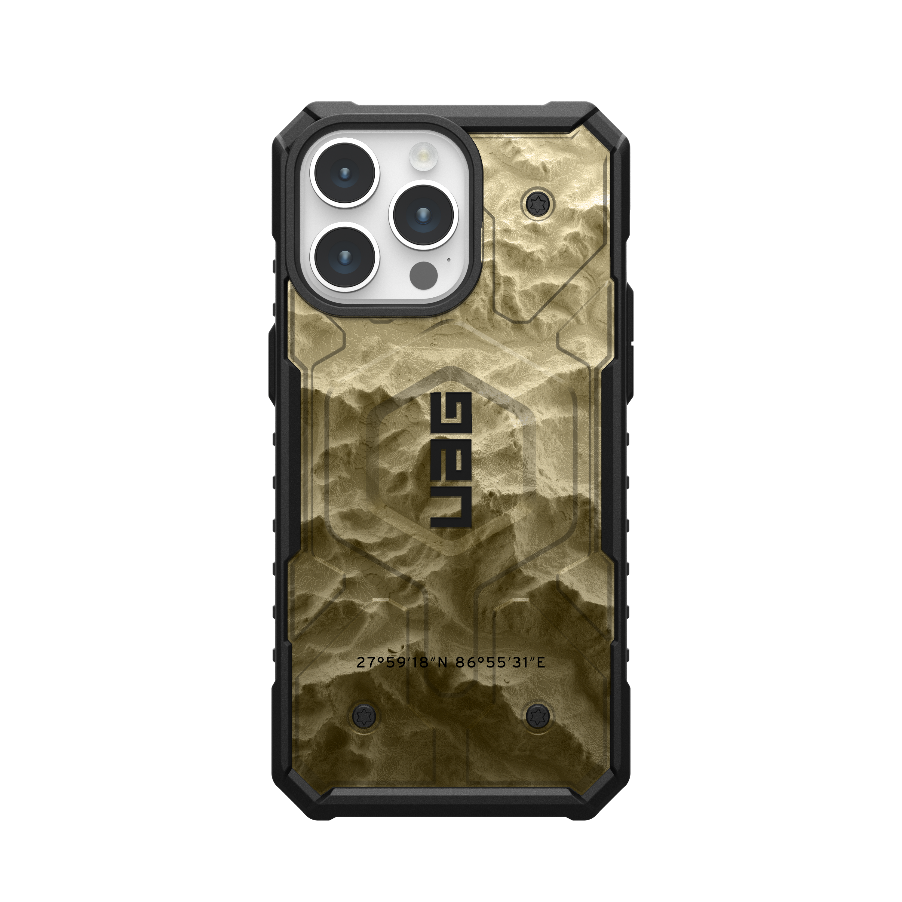 UAG PATHFINDER CASE WITH MAGSAFE FOR APPLE IPHONE - REAL TOPOGRAPHY SERIES - MT EVEREST